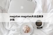 magotan magotan大众迈腾多少钱